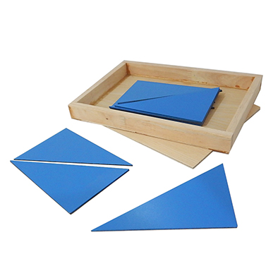 สามเหลี่ยมสีฟ้า - Constructive Blue Triangles