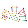 ชุดประกอบรูปเรขาคณิต 2 มิติ และ 3 มิติ - Stick Ball Geometry Kit