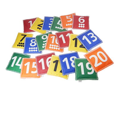 ถุงนับเลข 1-20 - Number Bean Bags 1-20